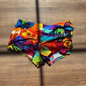 Retro Bright Colorful GOTTEX Short Shorts!